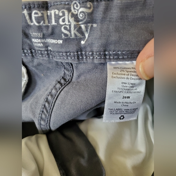 Gray Jean shorts - Picture 2 of 4